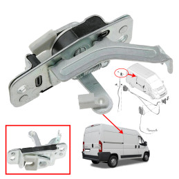 Charnière, serrure de porte coulissante pour CITROEN Jumper II/ FIAT Ducato III/ PEUGEOT Boxer EZC-FT-026