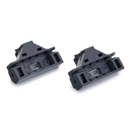 Lot de 2 agrafe de lève vitre avant gauche ou droit pour SEAT Arosa, Cordoba, Ibiza / VW Lupo, Polo 0104*2