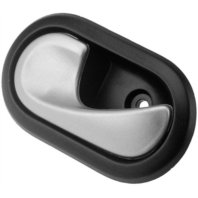 Poignée de porte gauche chrome mat pour Clio 3 Mégane 2 Modus Twingo Dacia Sandero DA2003SA-LH