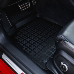 Jeu 4 Tapis caoutchouc de sol pour Peugeot 208 et GTI 2008 à partir de 2013