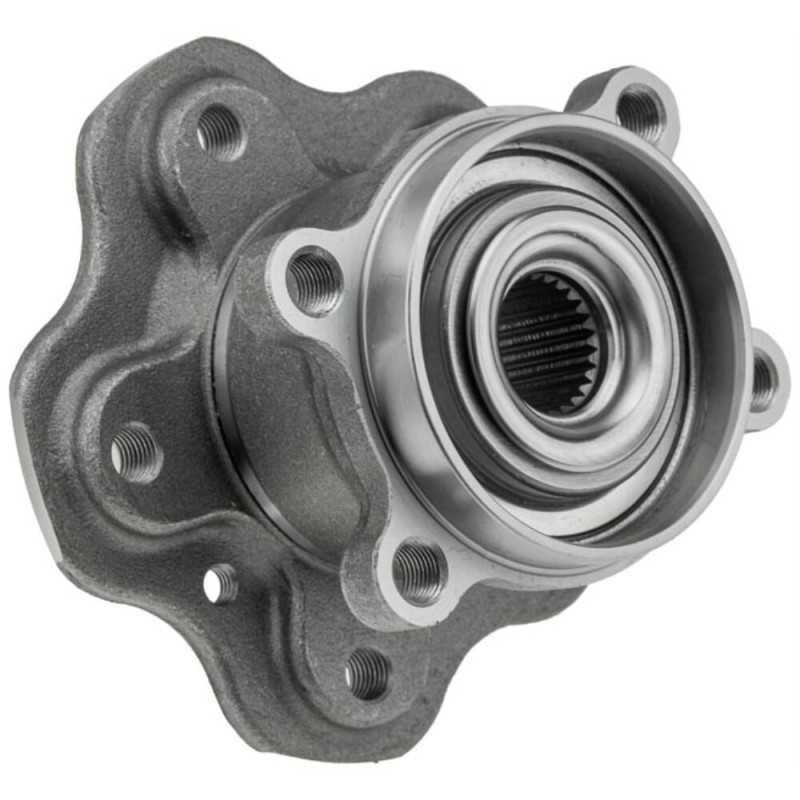 Moyeu de roue arrière gauche-droit avec roulement pour NISSAN Qashqai II/ RENAULT Kadjar KLT-NS-099
