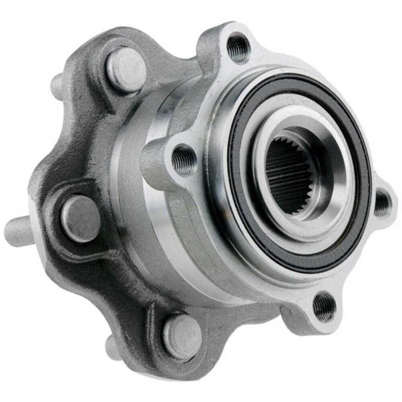 Moyeu de roue arrière gauche-droit avec roulement pour NISSAN Elgrand III(E52), Murano II (Z51), Teana II (J32) KLT-NS-104