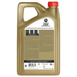 Huile moteur 5W40 EDGE TURBO DIESEL / Castrol 5L 5W40CASTROL
