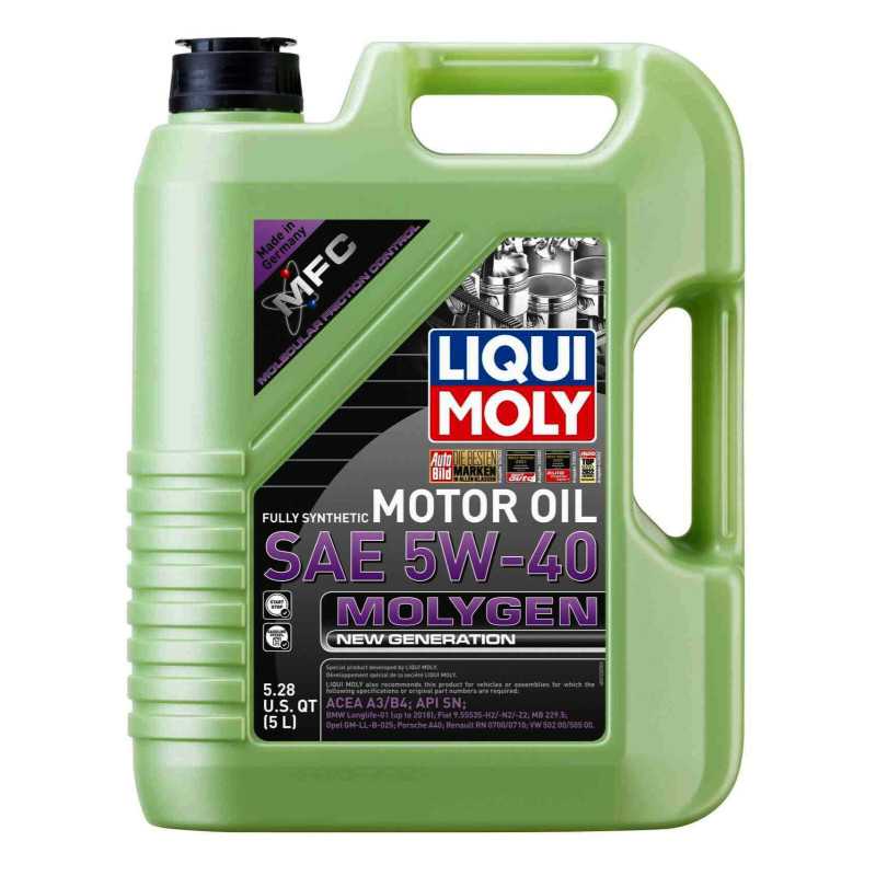 Huile moteur 5W40 MOLYGEN / LIQUIMOLY 4L 5W40LIQUIMOLY