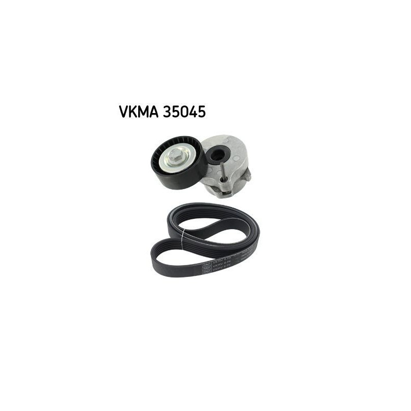 VKMA 35045 SKF VKM 35340 Jeu de courroies trapézoïdales à nervures Contrôler et changer roue libre alternateur si nécessaire