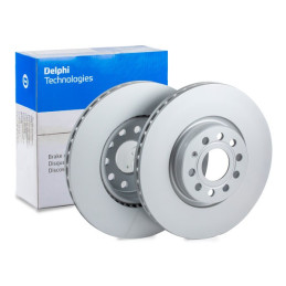 DELPHI Disque de frein 312x24,9mm,...