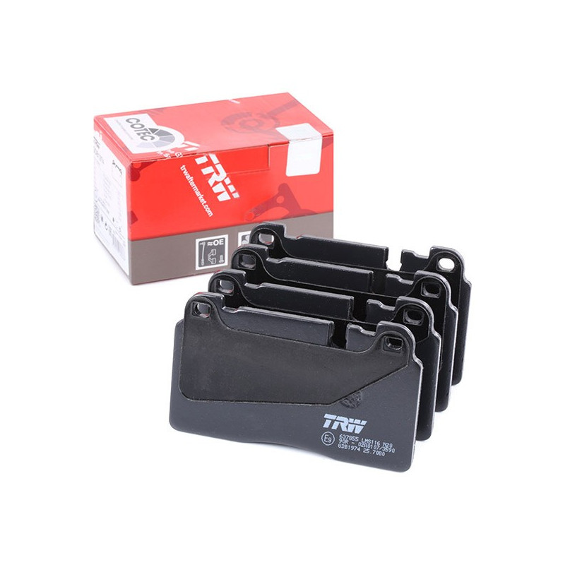GDB1974 Trw Cotec 25643 Plaquettes de Frein Essieu Avant