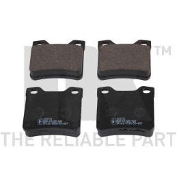Kit de Plaquettes de Frein, Frein à Disque Nk 223731 Contact
