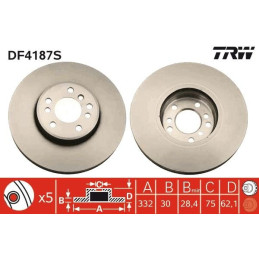 DISQUE UNITAIRE DF4187S
