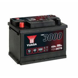 Batterie Yuasa 62Ah 550A