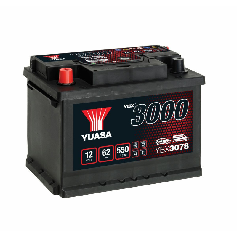 Batterie Yuasa 62Ah 550A