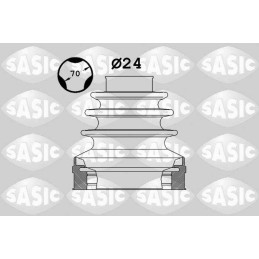 KIT SOUFFLET DE TRANSM. COTE BV 1,00 SAS1906025