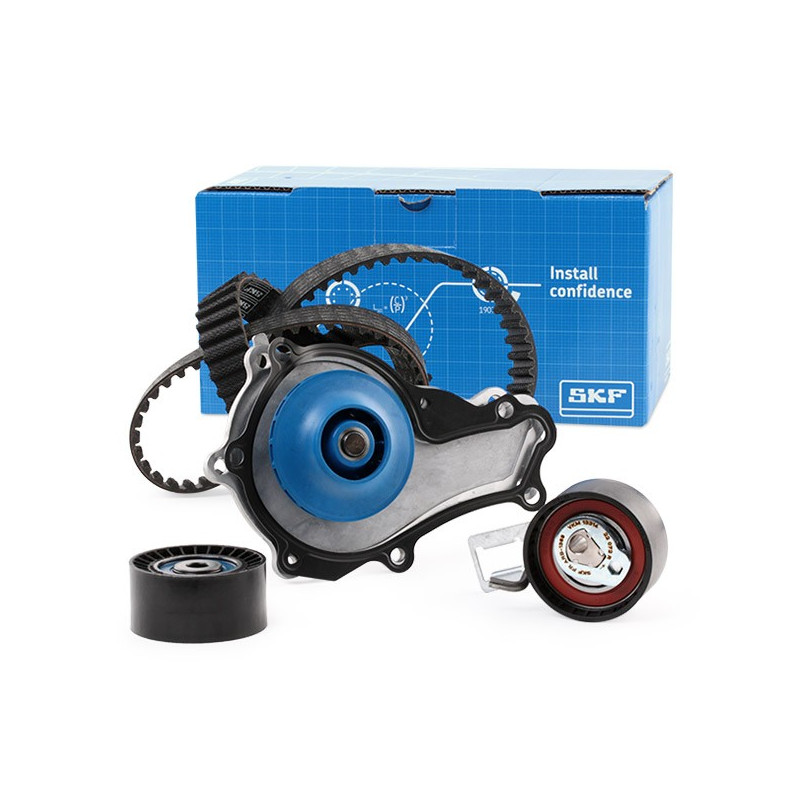 Kit de distribution avec pompe à eau SKF