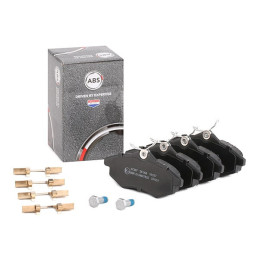 Jeu de plaquettes de frein avant ABS 37307