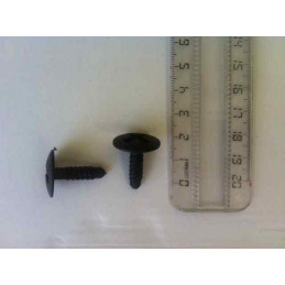 10 clips, rivets, fixations, agrafes couvercle de batterie Vw Golf T5