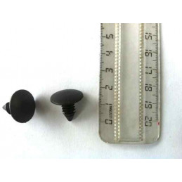 10 clips, rivets, fixations, agrafes de fixation passage de roue, pare choc Ford Citroen Xsara Berlingo Chrysler Peugeot