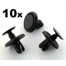 10 clips Passage de Roues Garnissages...