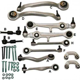 Bras de suspension et rotules Audi A4 A6 Passat