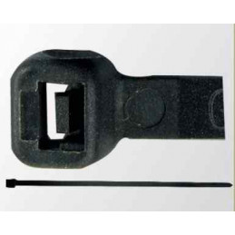 10 Clips cable universel Lanières monoblocs à pied ancre 1368