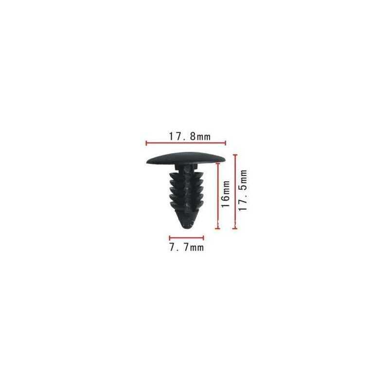 10 clips, rivets, fixations, agrafes de fixation passage de roue, pare choc Ford Citroen Xsara Berlingo Chrysler Peugeot 4910 10 clips, rivets, fixations, agrafes de fixation passage de roue, pare choc Ford Citroen Xsara Berlingo Chrysler Peugeot 4910