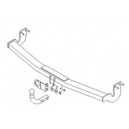 Attelage Atnor pour Peugeot 1007 2384R