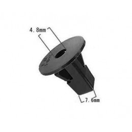 10 clips, rivets, fixations, agrafes de fixation pare boue, passage de roue Lexus Toyota