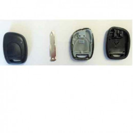 Coque de clé Renault Clio 2 Kangoo Modus  RE03B+CLEF
