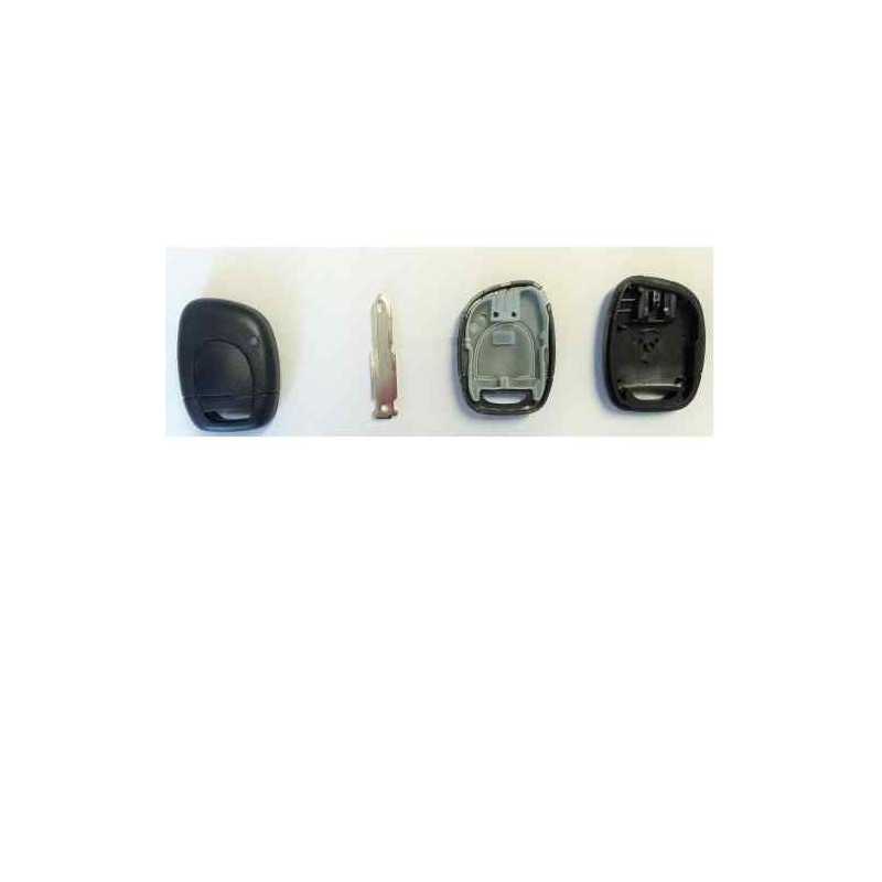 Coque de clé Renault Clio 2 Kangoo Modus RE03B+CLEF Coque de clé Renault Clio 2 Kangoo Modus RE03B+CLEF
