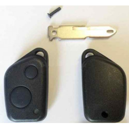 Coque de clé Peugeot 106 306 406 avec emplacement LED PE49B