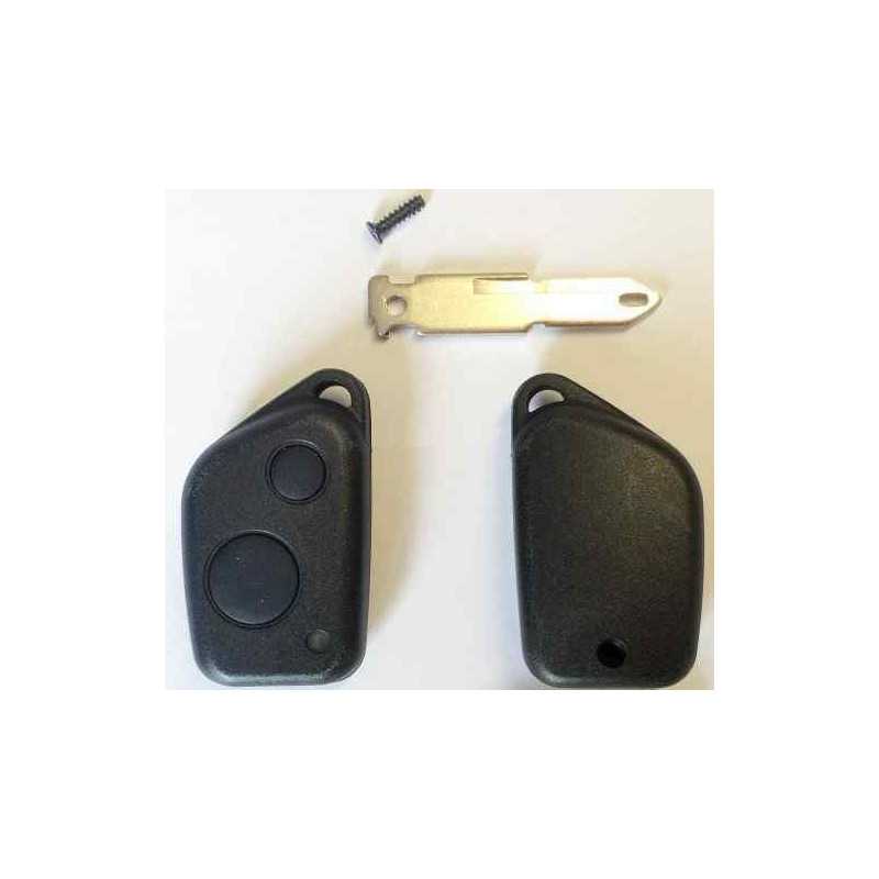 Coque de clé Peugeot 106 306 406 avec emplacement LED PE49B