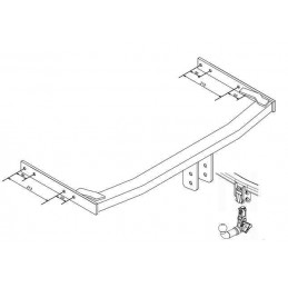 Attelage Altea Leon 2 Golf 6 et 7 Scirocco Skoda Yeti Octavia Mk3 2905V