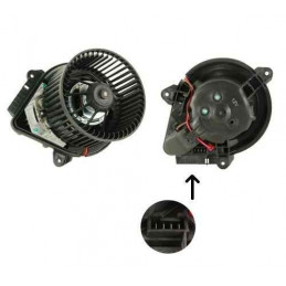 Pulseur d'air ventilateur intérieur Citroen Saxo Peugeot 106 817016