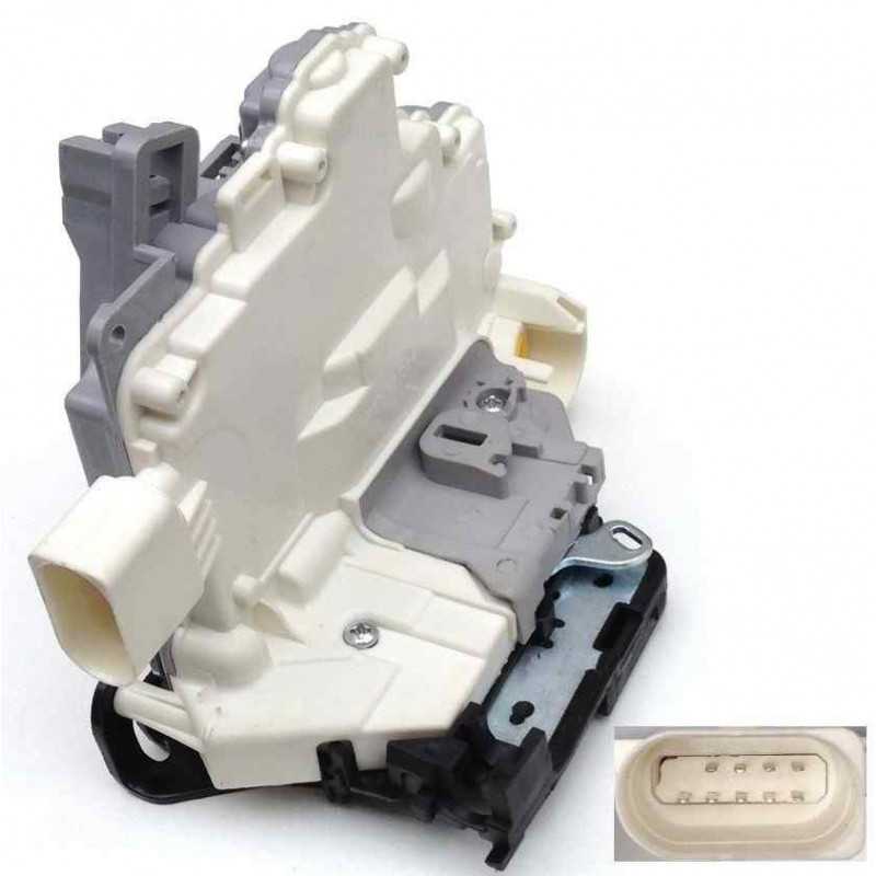 Serrure moteur centralisation avant gauche Audi Q7 Seat Ibiza Skoda Superb Vw Passat Tiguan
