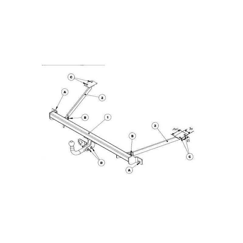 Attelage Citroen Berlingo 2 et Partner 2 Rallongé depuis 01/2009 1006R