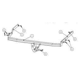 Attelage Renault Mégane 3 break depuis 06/2009 2529R