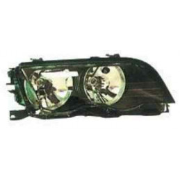 Optique Avant Droit BMW S3 E46 h7+h7 Electrique à fond noir  BM0402503
