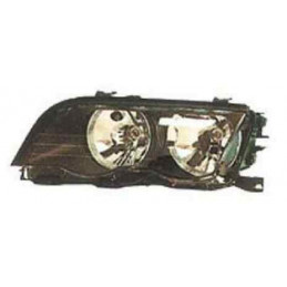 Optique Avant Gauche BMW S3 E46 h7+h7 Electrique à fond noir  1812502