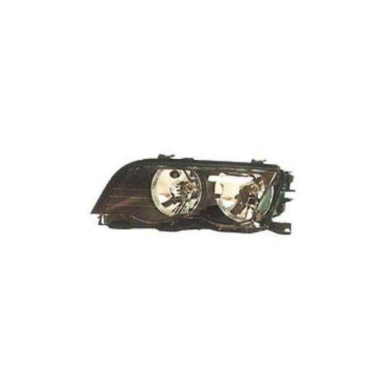 Optique Avant Gauche BMW S3 E46 h7+h7 Electrique à fond noir 1812502 Optique Avant Gauche BMW S3 E46 h7+h7 Electrique à fond noir 1812502