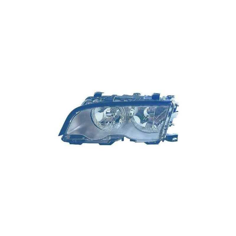 Optique Avant Gauche BMW S3 E46 h7+h7 Electrique à fond clair 1812502A Optique Avant Gauche BMW S3 E46 h7+h7 Electrique à fond clair 1812502A