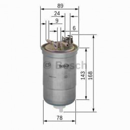 Filtre a carburant Seat Volkswagen FCS412BV