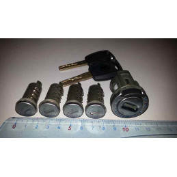 Lot 4 Barillets serrures pour Peugeot Boxer 3 Fiat Ducato 3 Citroen Jumper 3 à partir de 2006 82014