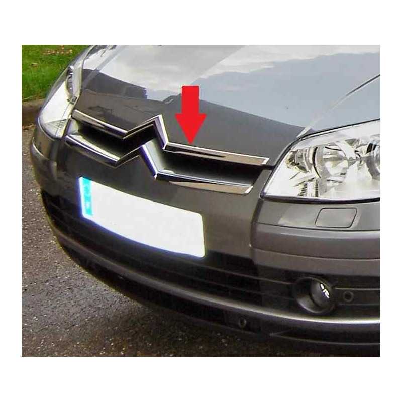 Enjoliveur chromé capot Citroen C5 de 10.2004 à 12.2007 CT2306