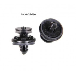 10 Clips Agrafe plastique panneau de porte FORD Focus et C-MAX