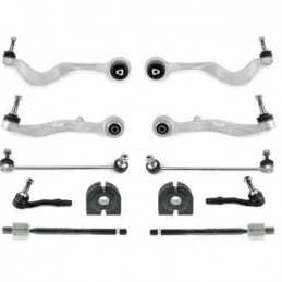 KIT BRAS DE SUSPENSION ESSIEU AVANT ARRIÈRE COMPLET 21 PIÈCES BMW