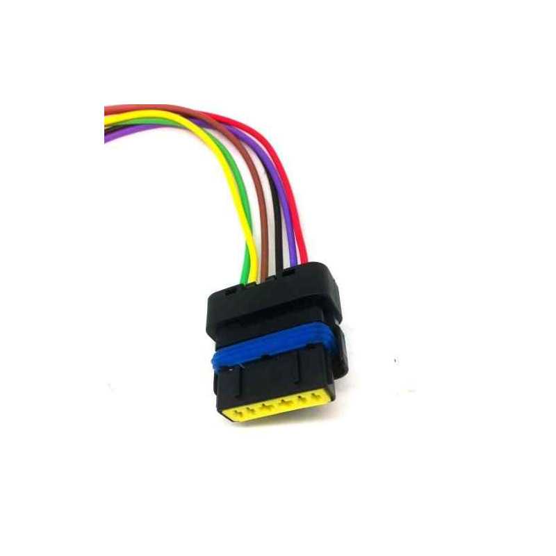 Prise de branchement module Temic Renault Clio 3 Espace 4 Laguna 2 Megane 2 Scenic 2 BF-TMC-PLUG Prise de branchement module Temic Renault Clio 3 Espace 4 Laguna 2 Megane 2 Scenic 2 BF-TMC-PLUG