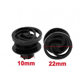 10 Clips Agrafe panneau de porte VW Bora Golf  Lupo Passat Polo