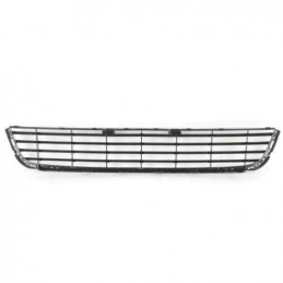 Grille de Pare Choc Avant central noire Moulure Chromée pour Golf 6 9518275