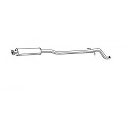 Silencieux central pour Volvo V70  61 2 037
