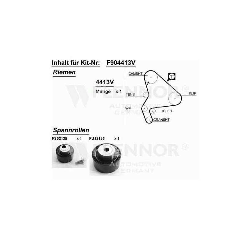 Kit distribution Citroen Xantia Xsara Picasso Peugeot 206 306 406 307