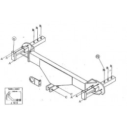 Attelage Atnor pour Bmw E39 Berline 4276R